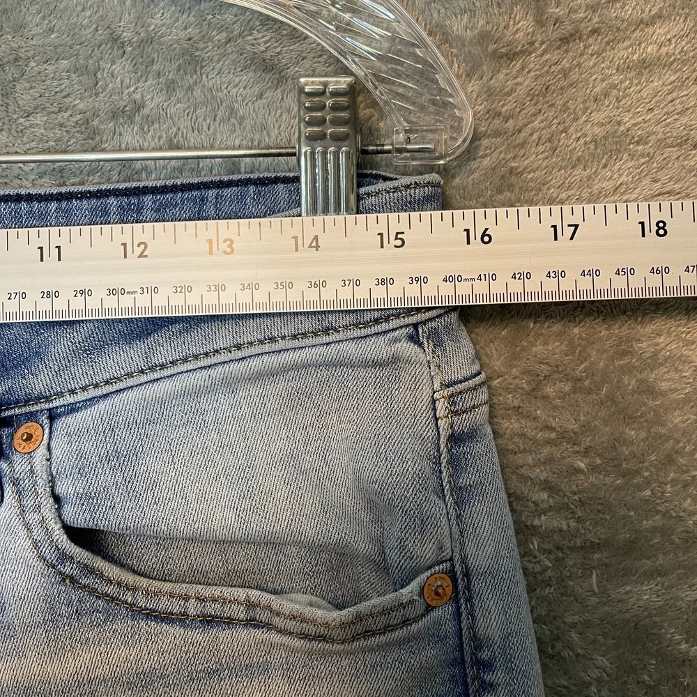 American Eagle Men Athletic Taper Fit Light Temp Tech Stretch Denim Jean 31x32